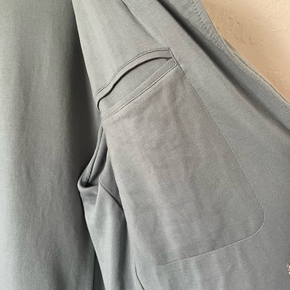 Athleta Eastbound Blazer Jacket Open Ponte Knit Business Casual Workwear Office - Picture 5 of 10